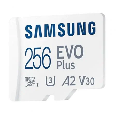 SAMSUNG EVO Plus MicroSDXC 256 GB con adaptador SD